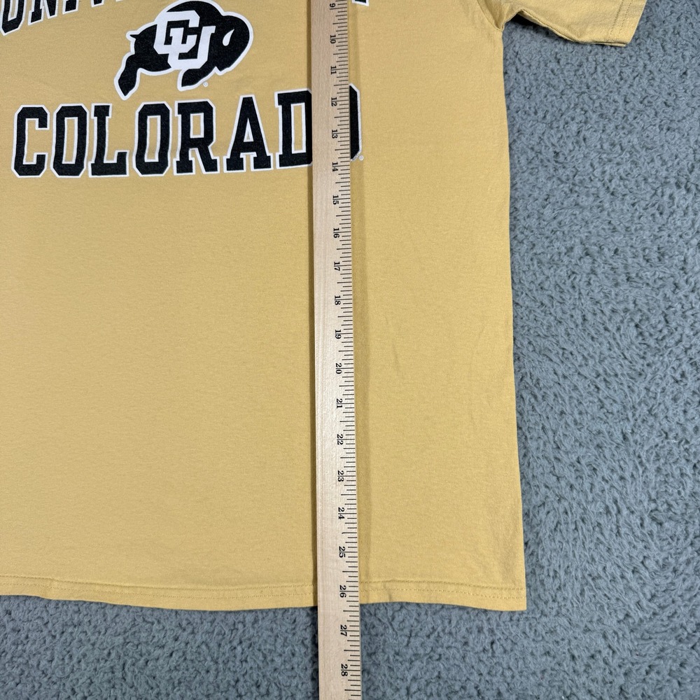 University of Colorado Buffaloes T-Shirt Adult Medium College Spell-Out NCAA - Picture 6 of 7